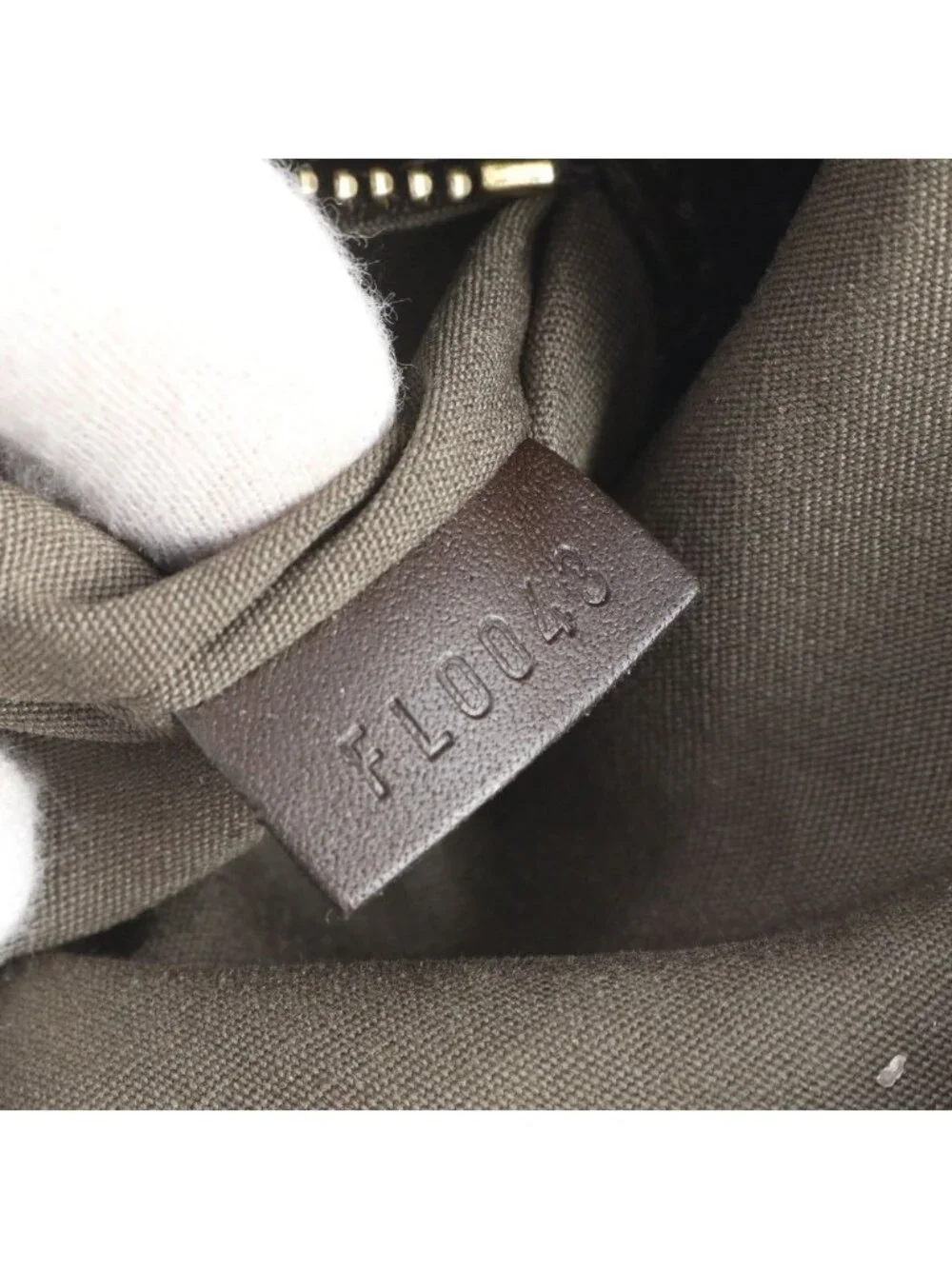 Louis Vuitton Monogram Mini Francois Khaki 2-Way Shoulder Bag Tote